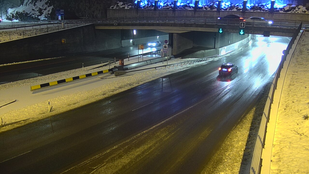 Kelikamerat Kuva Tie 12 Tampere, Rantatunneli puomi, itä, Tampere, Pirkanmaa