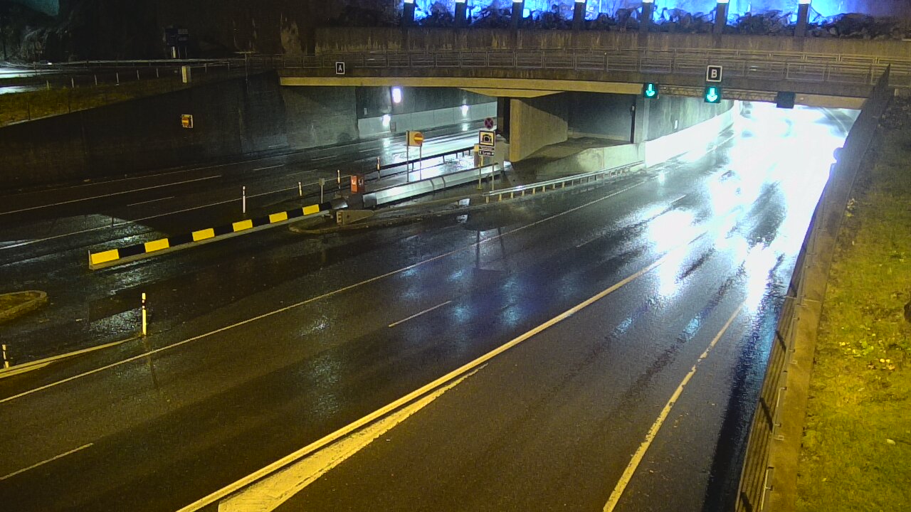 Kelikamerat Kuva Tie 12 Tampere, Rantatunneli puomi, itä, Tampere, Pirkanmaa