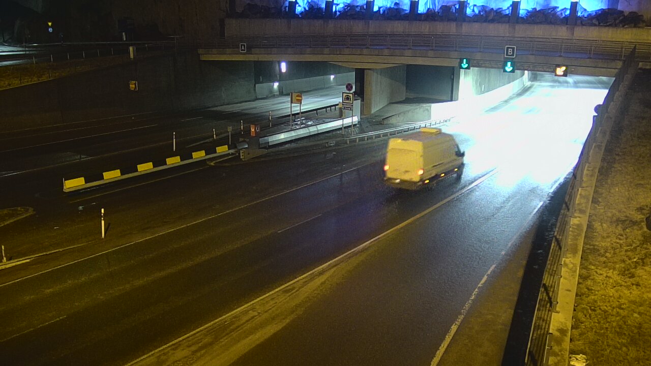 Kelikamerat Kuva Tie 12 Tampere, Rantatunneli puomi, itä, Tampere, Pirkanmaa