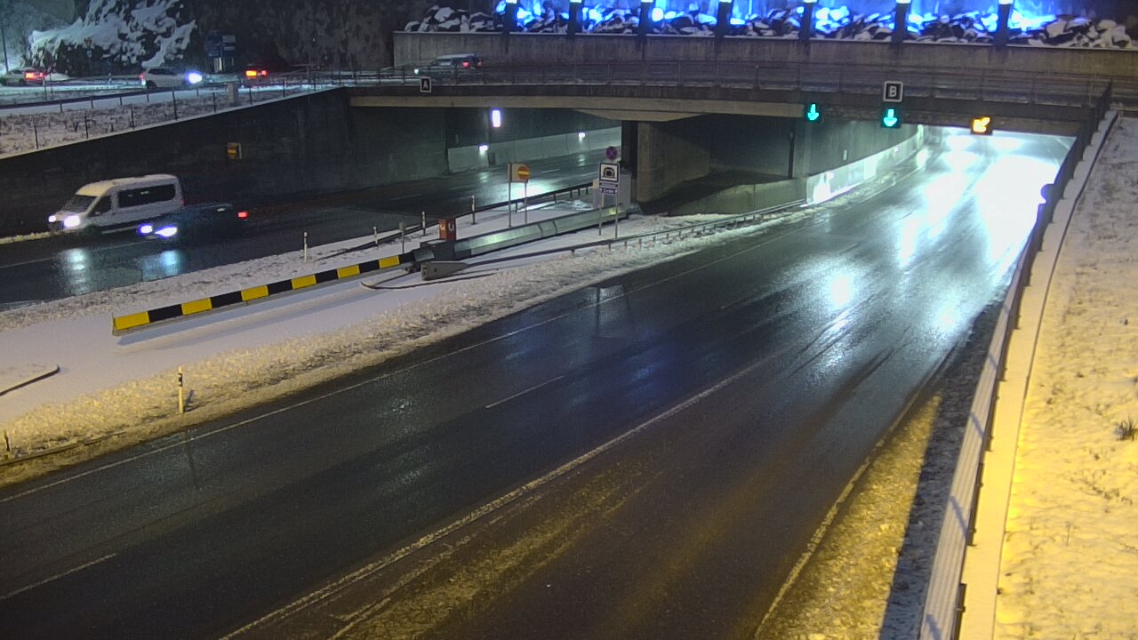 Kelikamerat Kuva Tie 12 Tampere, Rantatunneli puomi, itä, Tampere, Pirkanmaa