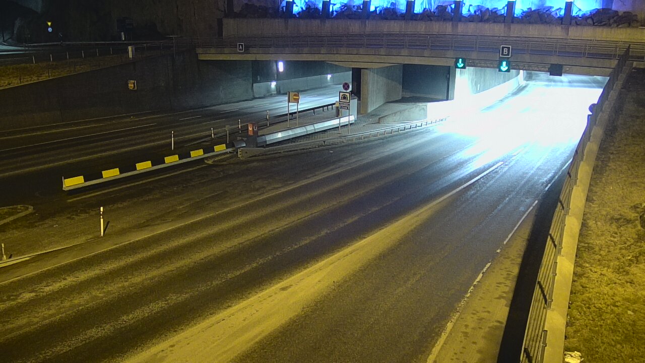 Kelikamerat Kuva Tie 12 Tampere, Rantatunneli puomi, itä, Tampere, Pirkanmaa