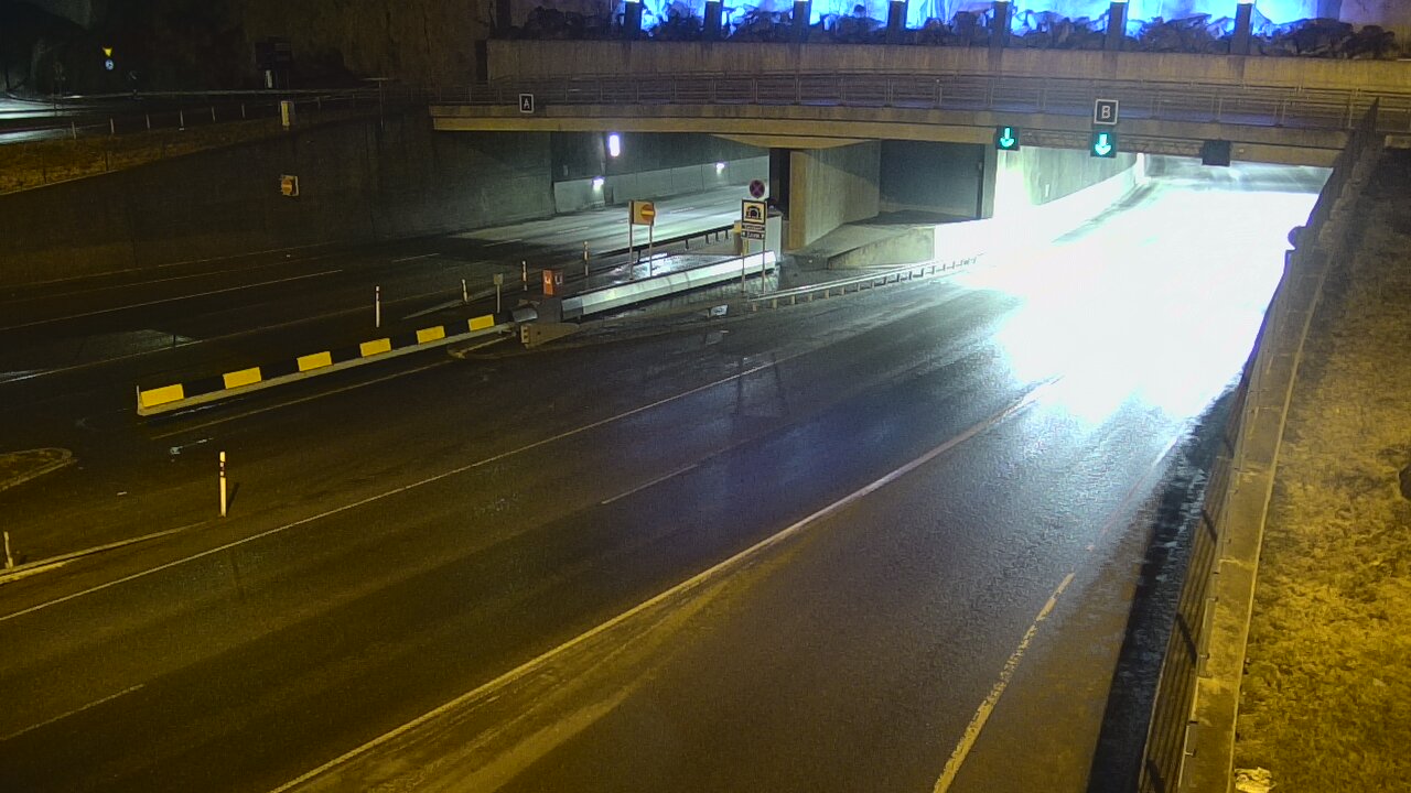 Kelikamerat Kuva Tie 12 Tampere, Rantatunneli puomi, itä, Tampere, Pirkanmaa