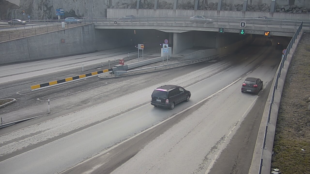 Kelikamerat Kuva Tie 12 Tampere, Rantatunneli puomi, itä, Tampere, Pirkanmaa