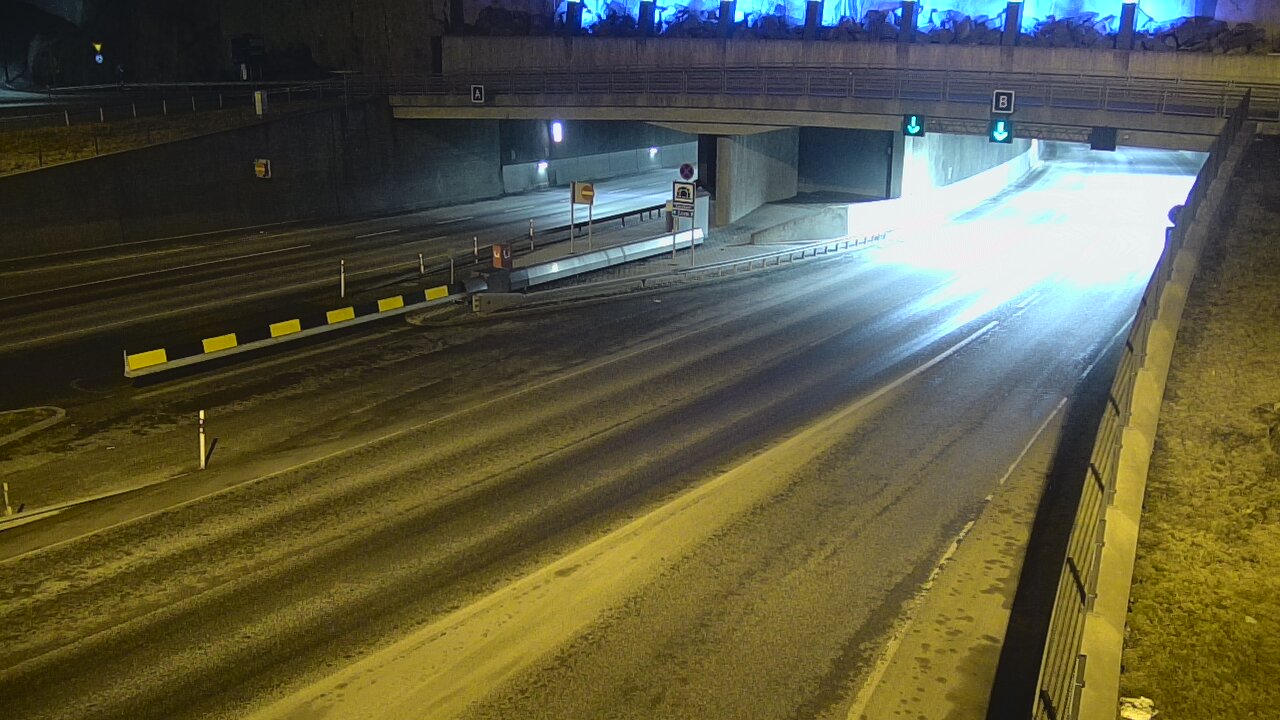 Kelikamerat Kuva Tie 12 Tampere, Rantatunneli puomi, itä, Tampere, Pirkanmaa