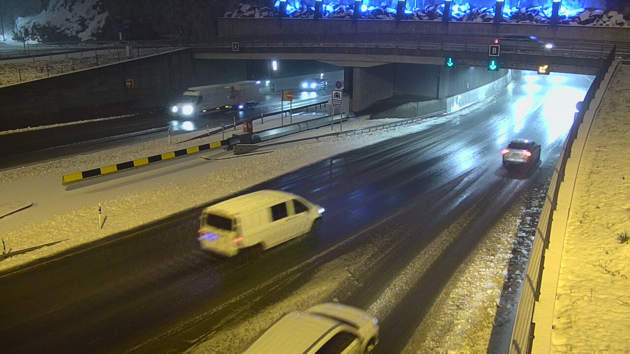 Kelikamerat Kuva Tie 12 Tampere, Rantatunneli puomi, itä, Tampere, Pirkanmaa