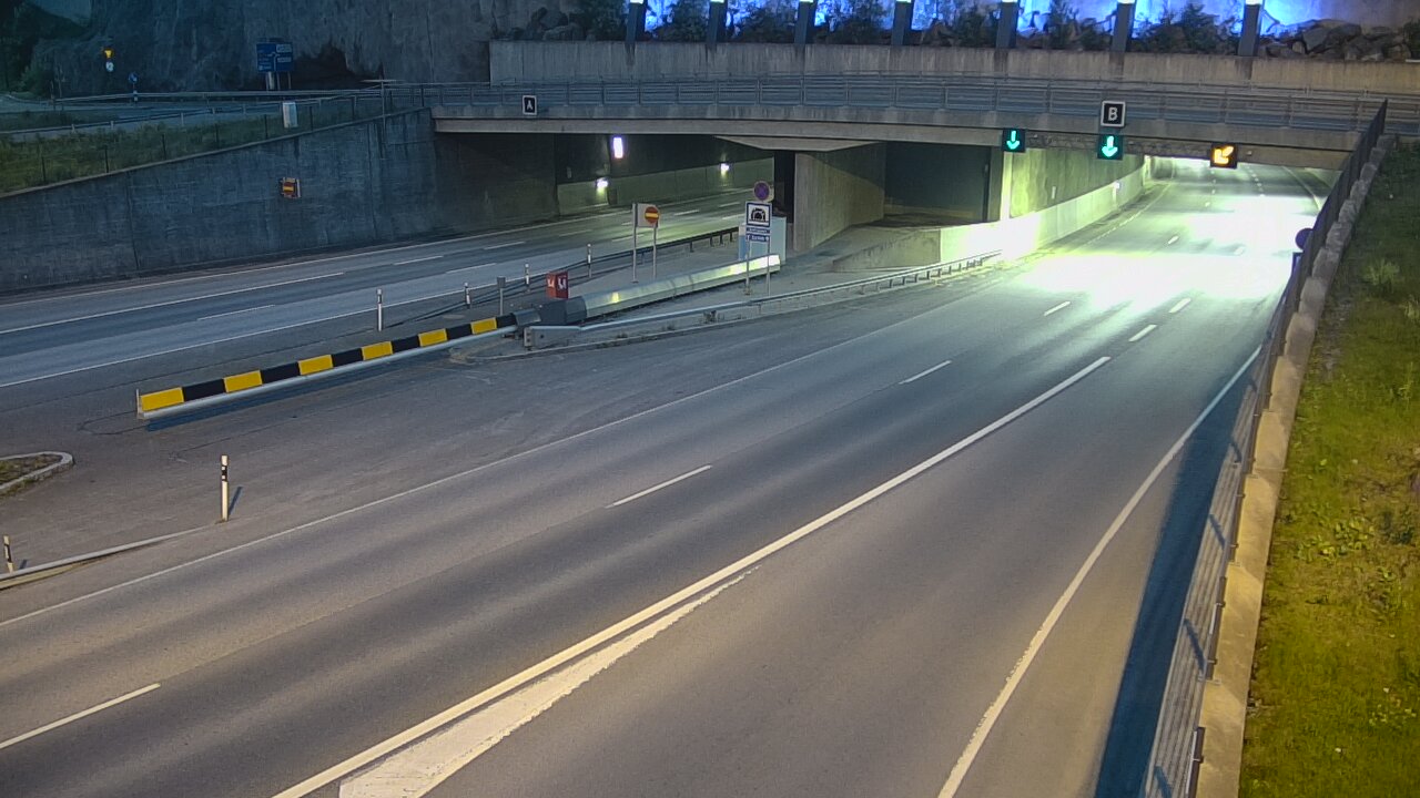 Kelikamerat Kuva Tie 12 Tampere, Rantatunneli puomi, itä, Tampere, Pirkanmaa