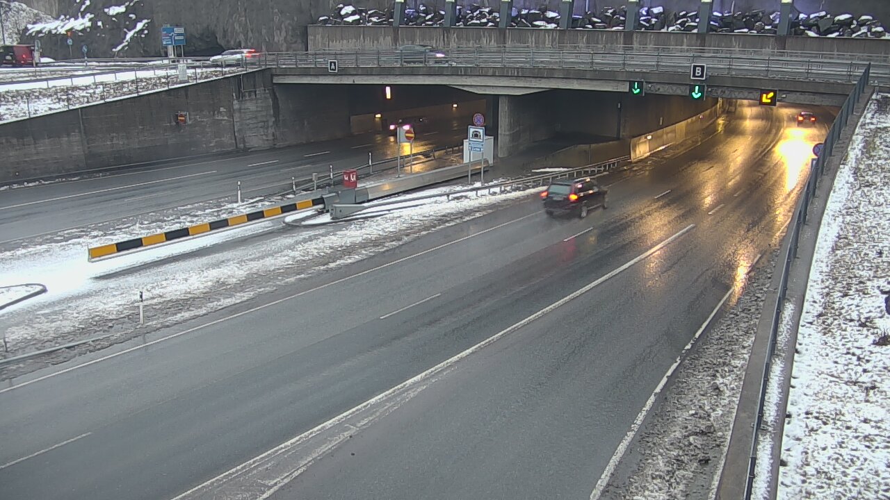 Kelikamerat Kuva Tie 12 Tampere, Rantatunneli puomi, itä, Tampere, Pirkanmaa