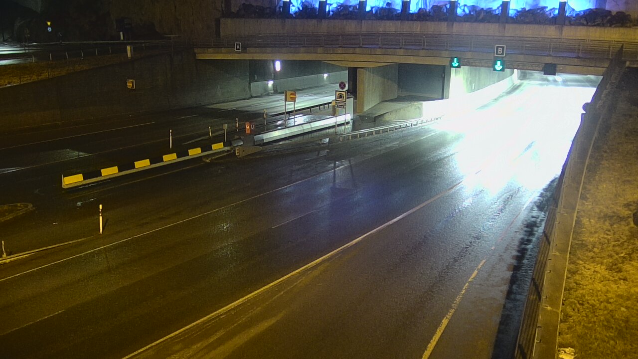 Kelikamerat Kuva Tie 12 Tampere, Rantatunneli puomi, itä, Tampere, Pirkanmaa