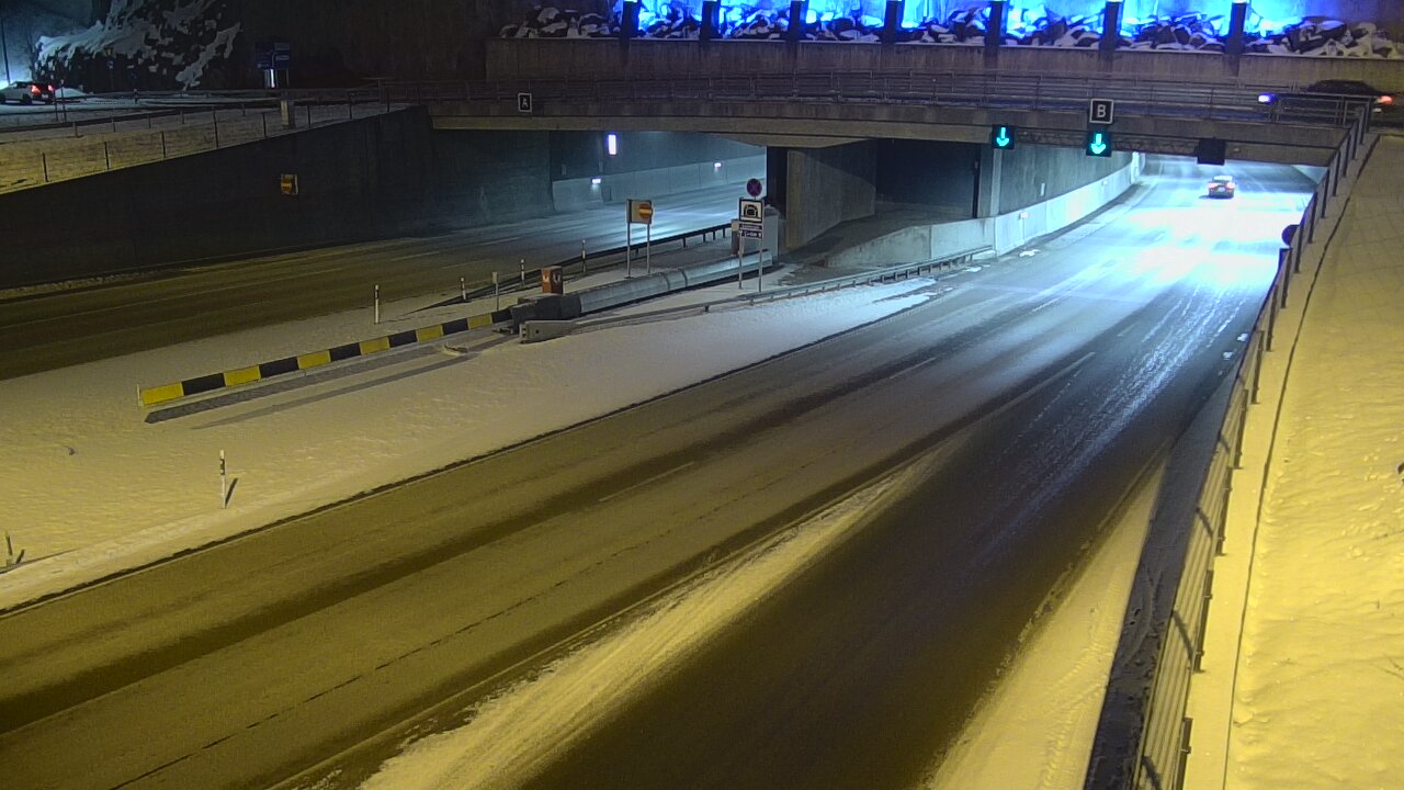 Kelikamerat Kuva Tie 12 Tampere, Rantatunneli puomi, itä, Tampere, Pirkanmaa