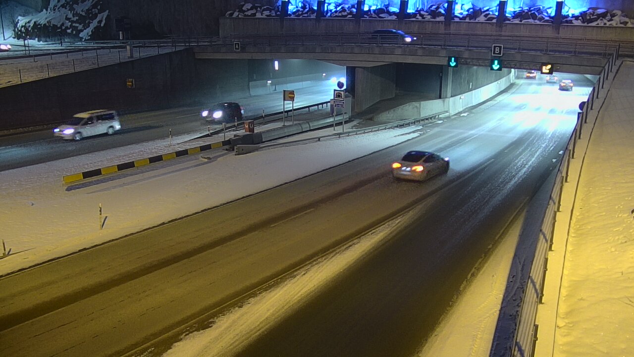 Kelikamerat Kuva Tie 12 Tampere, Rantatunneli puomi, itä, Tampere, Pirkanmaa