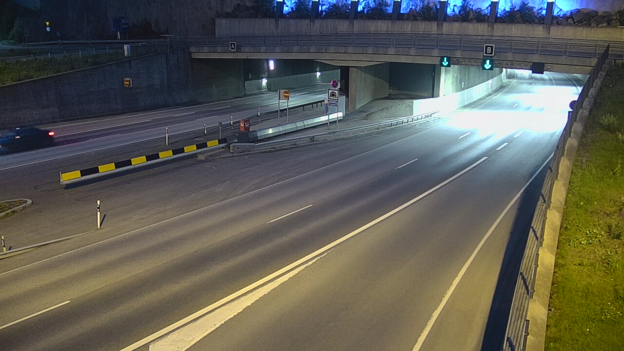 Kelikamerat Kuva Tie 12 Tampere, Rantatunneli puomi, itä, Tampere, Pirkanmaa