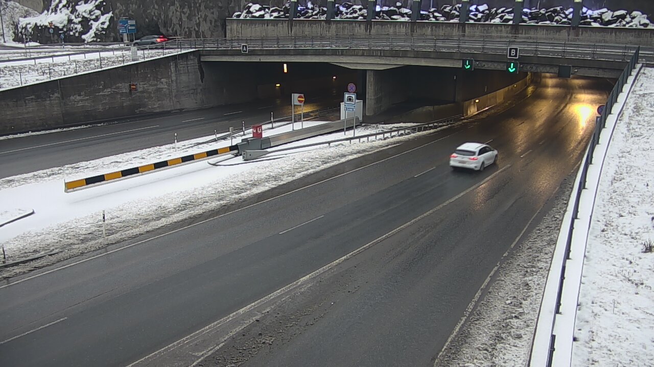 Kelikamerat Kuva Tie 12 Tampere, Rantatunneli puomi, itä, Tampere, Pirkanmaa