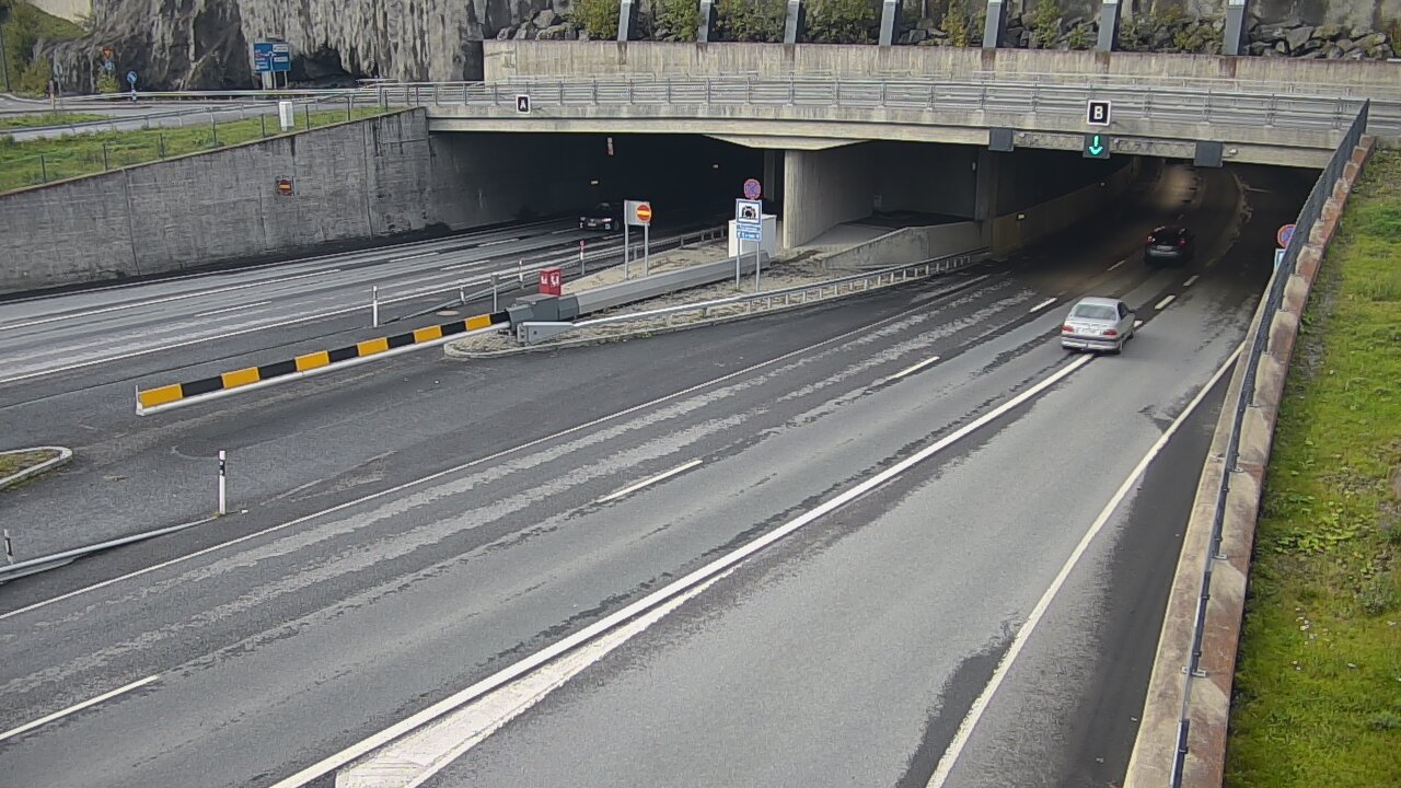 Kelikamerat Kuva Tie 12 Tampere, Rantatunneli puomi, itä, Tampere, Pirkanmaa