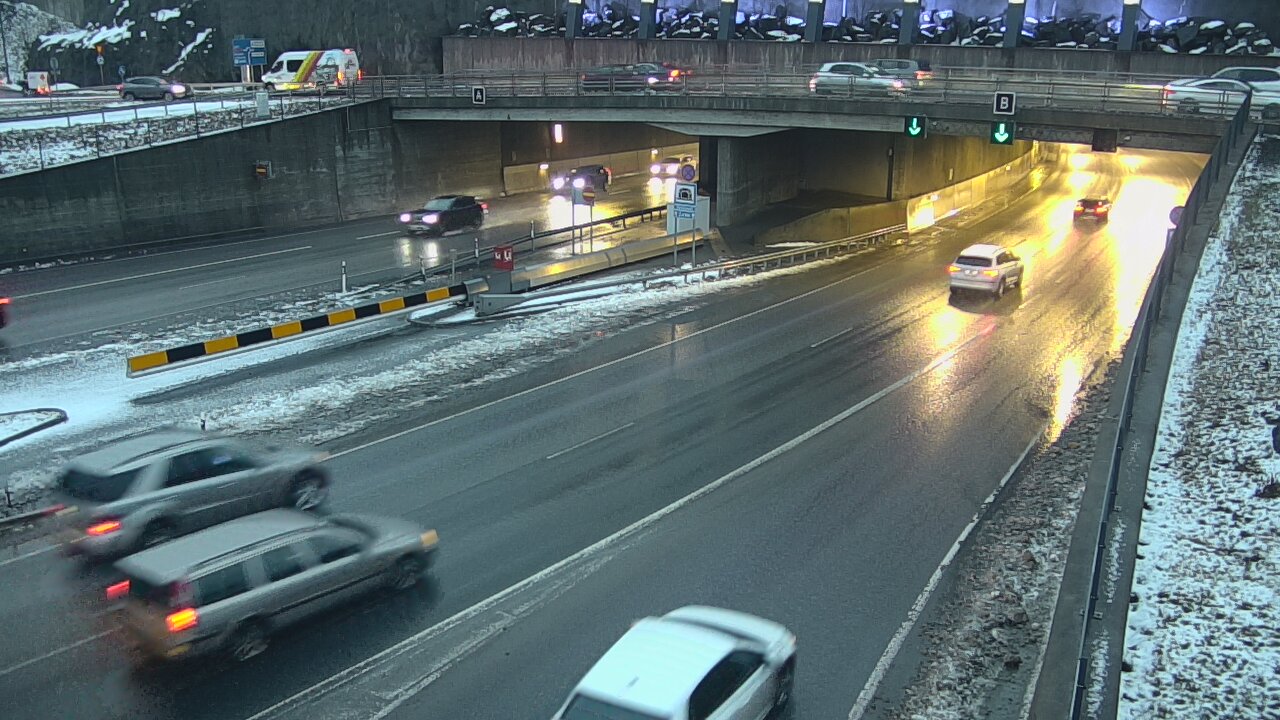 Kelikamerat Kuva Tie 12 Tampere, Rantatunneli puomi, itä, Tampere, Pirkanmaa