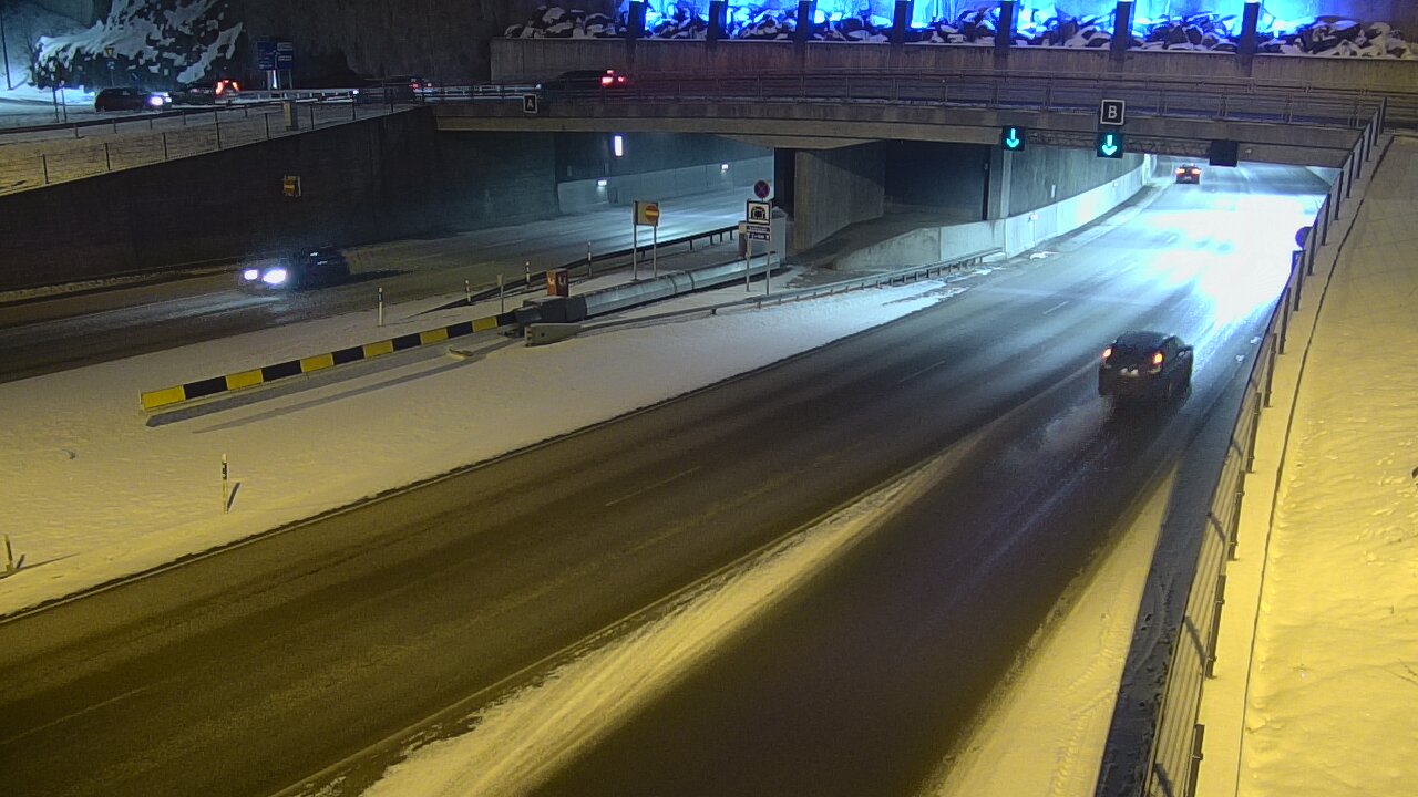 Kelikamerat Kuva Tie 12 Tampere, Rantatunneli puomi, itä, Tampere, Pirkanmaa