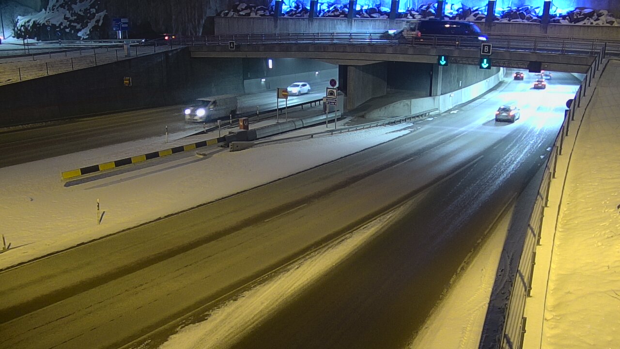 Kelikamerat Kuva Tie 12 Tampere, Rantatunneli puomi, itä, Tampere, Pirkanmaa