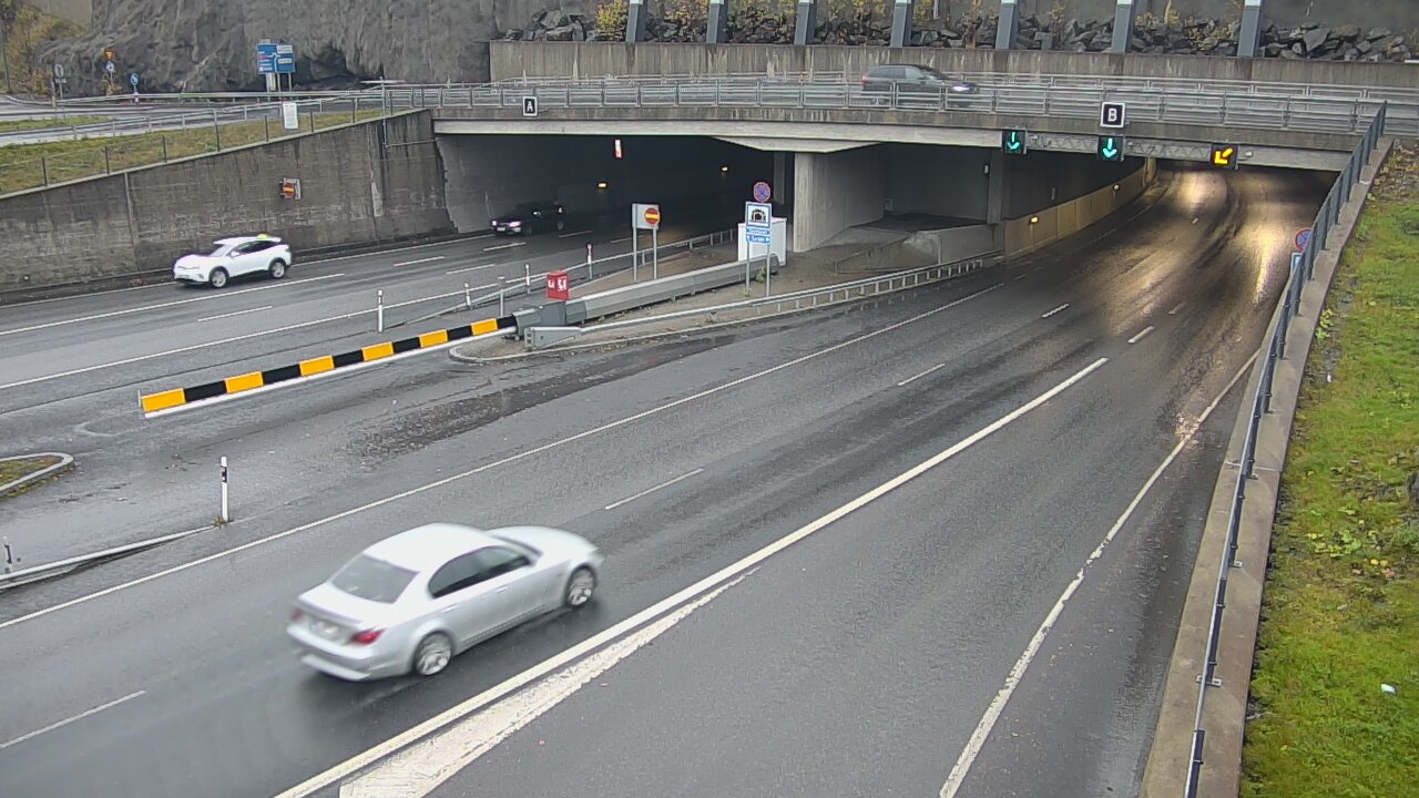 Kelikamerat Kuva Tie 12 Tampere, Rantatunneli puomi, itä, Tampere, Pirkanmaa