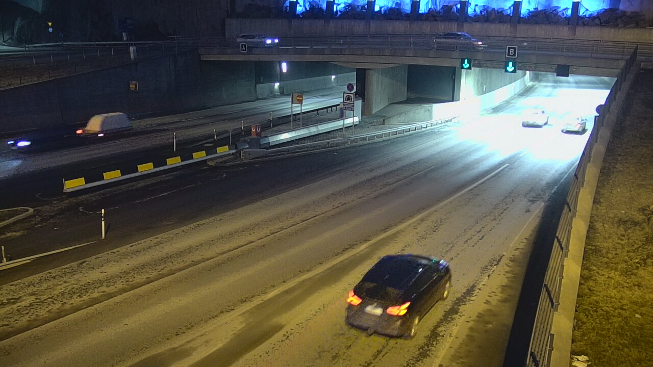 Kelikamerat Kuva Tie 12 Tampere, Rantatunneli puomi, itä, Tampere, Pirkanmaa