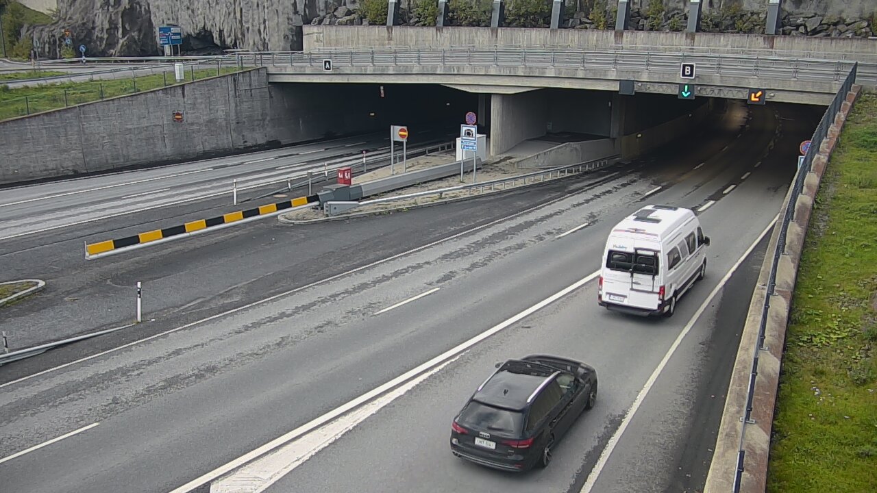 Kelikamerat Kuva Tie 12 Tampere, Rantatunneli puomi, itä, Tampere, Pirkanmaa