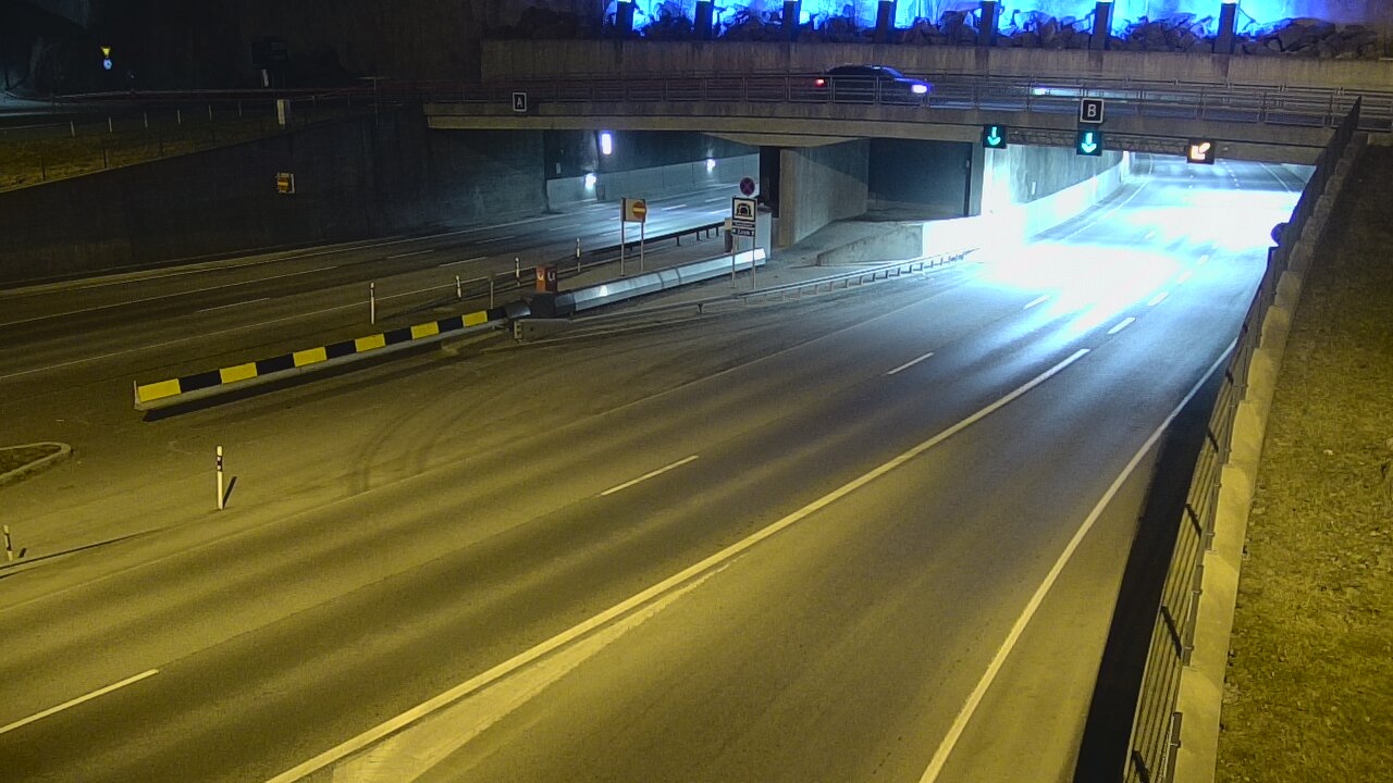Kelikamerat Kuva Tie 12 Tampere, Rantatunneli puomi, itä, Tampere, Pirkanmaa