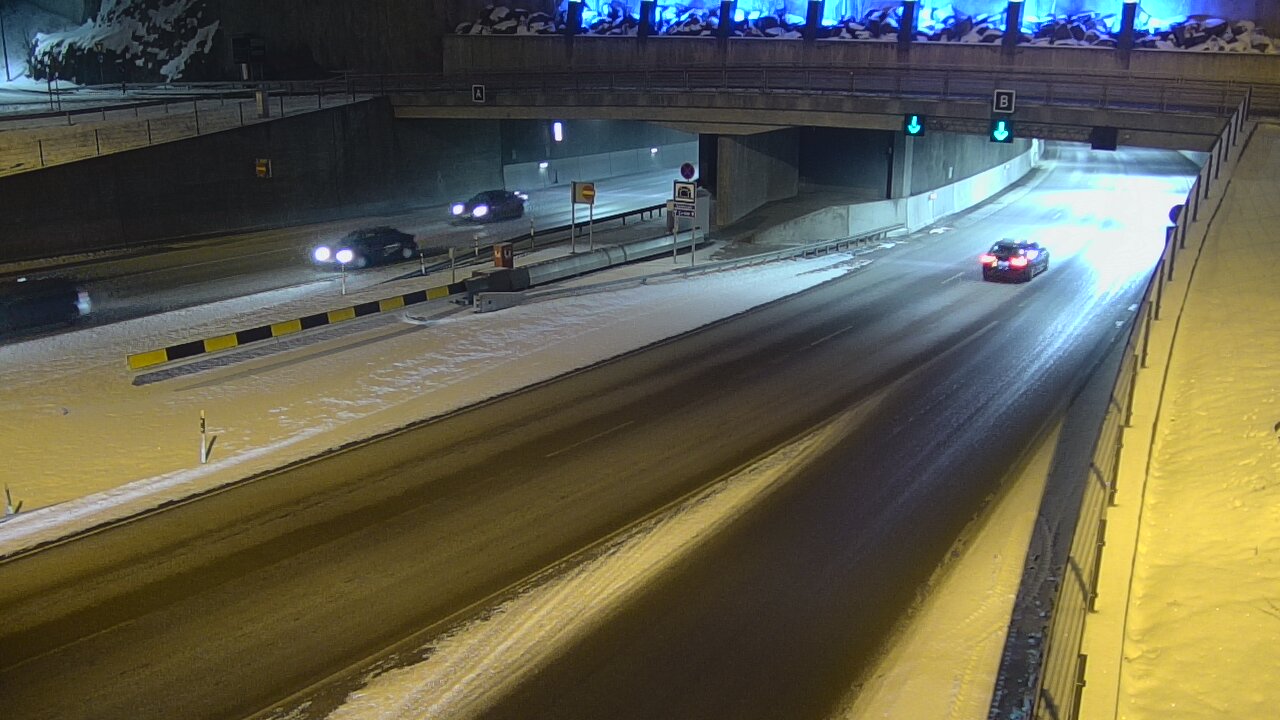 Kelikamerat Kuva Tie 12 Tampere, Rantatunneli puomi, itä, Tampere, Pirkanmaa