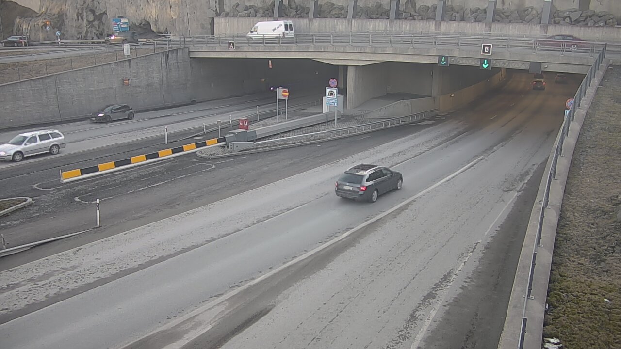 Kelikamerat Kuva Tie 12 Tampere, Rantatunneli puomi, itä, Tampere, Pirkanmaa