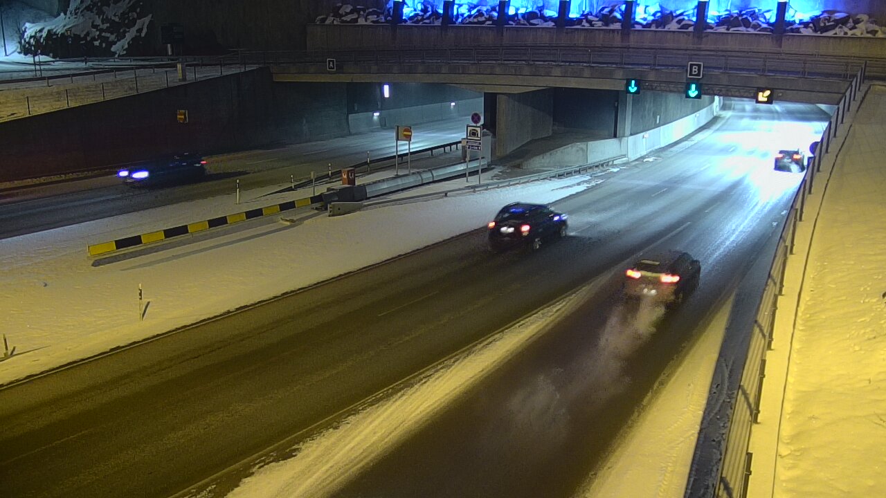 Kelikamerat Kuva Tie 12 Tampere, Rantatunneli puomi, itä, Tampere, Pirkanmaa