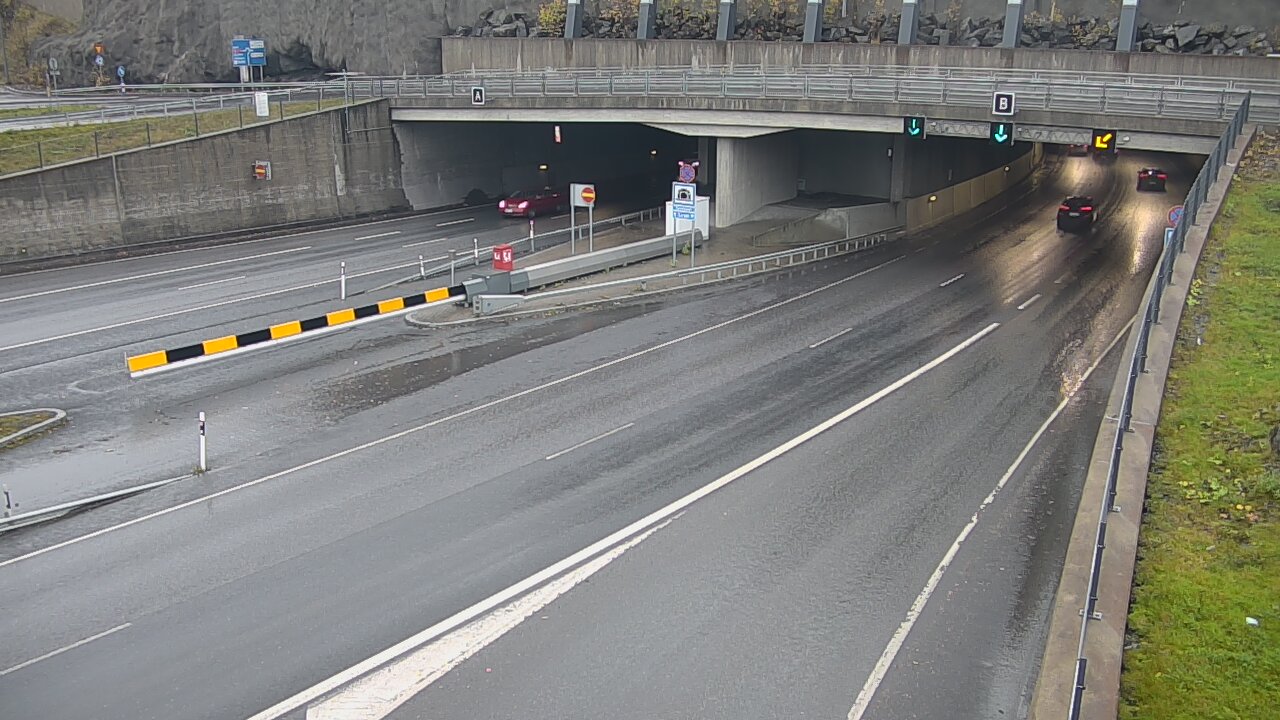 Kelikamerat Kuva Tie 12 Tampere, Rantatunneli puomi, itä, Tampere, Pirkanmaa