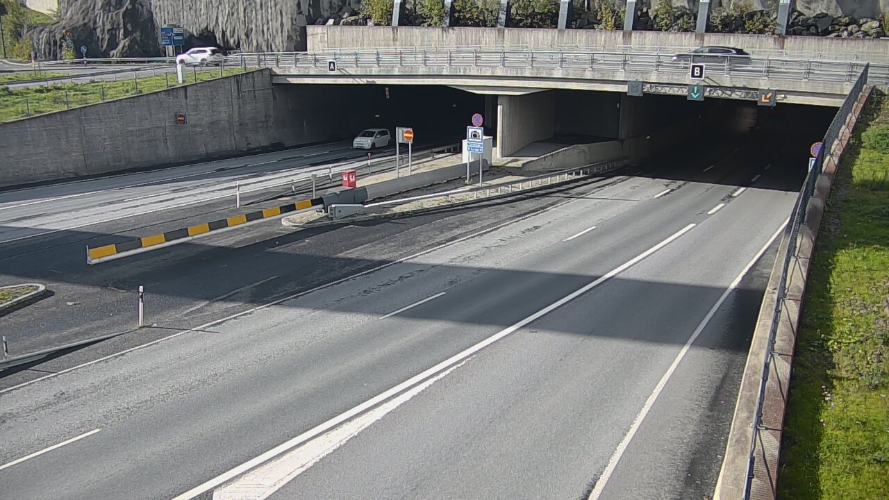 Kelikamerat Kuva Tie 12 Tampere, Rantatunneli puomi, itä, Tampere, Pirkanmaa
