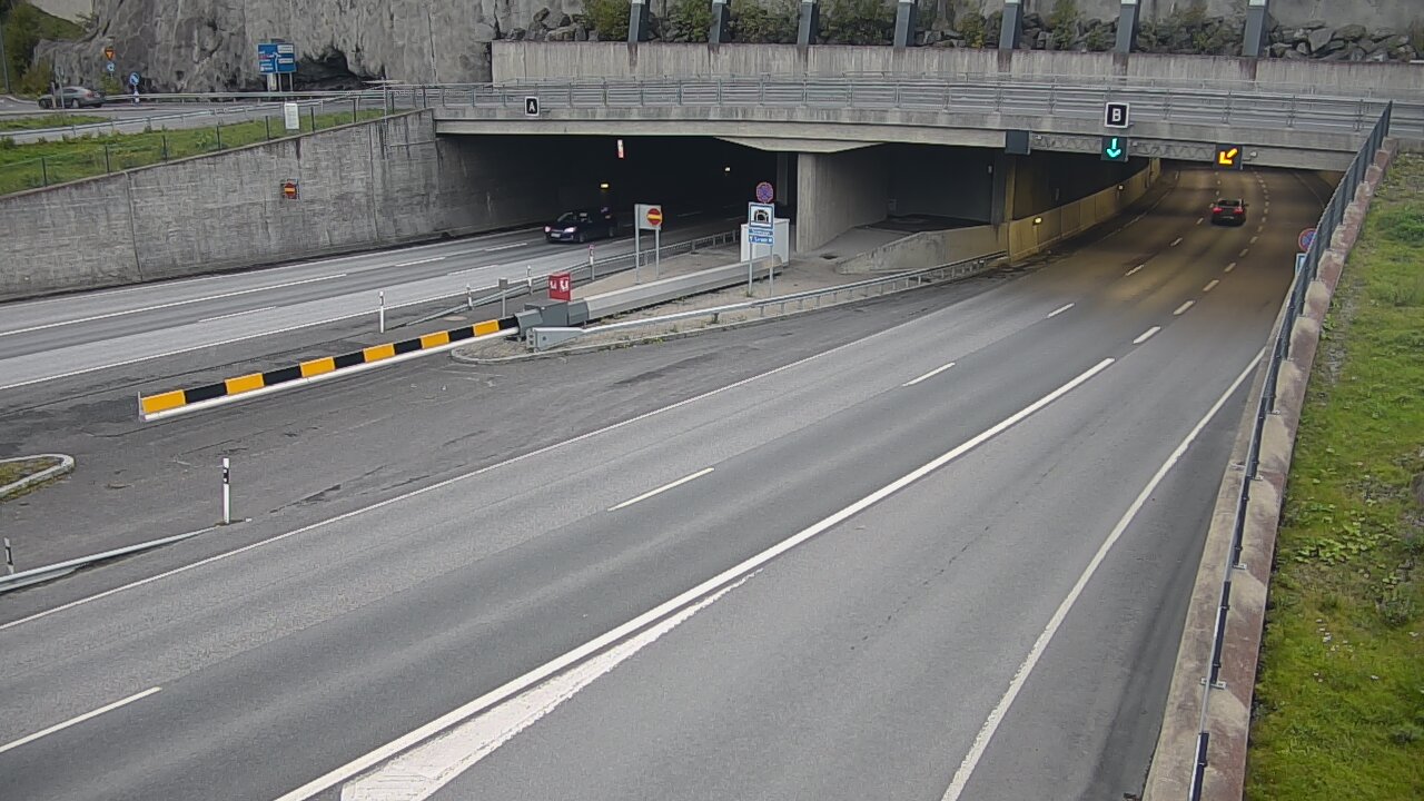 Kelikamerat Kuva Tie 12 Tampere, Rantatunneli puomi, itä, Tampere, Pirkanmaa