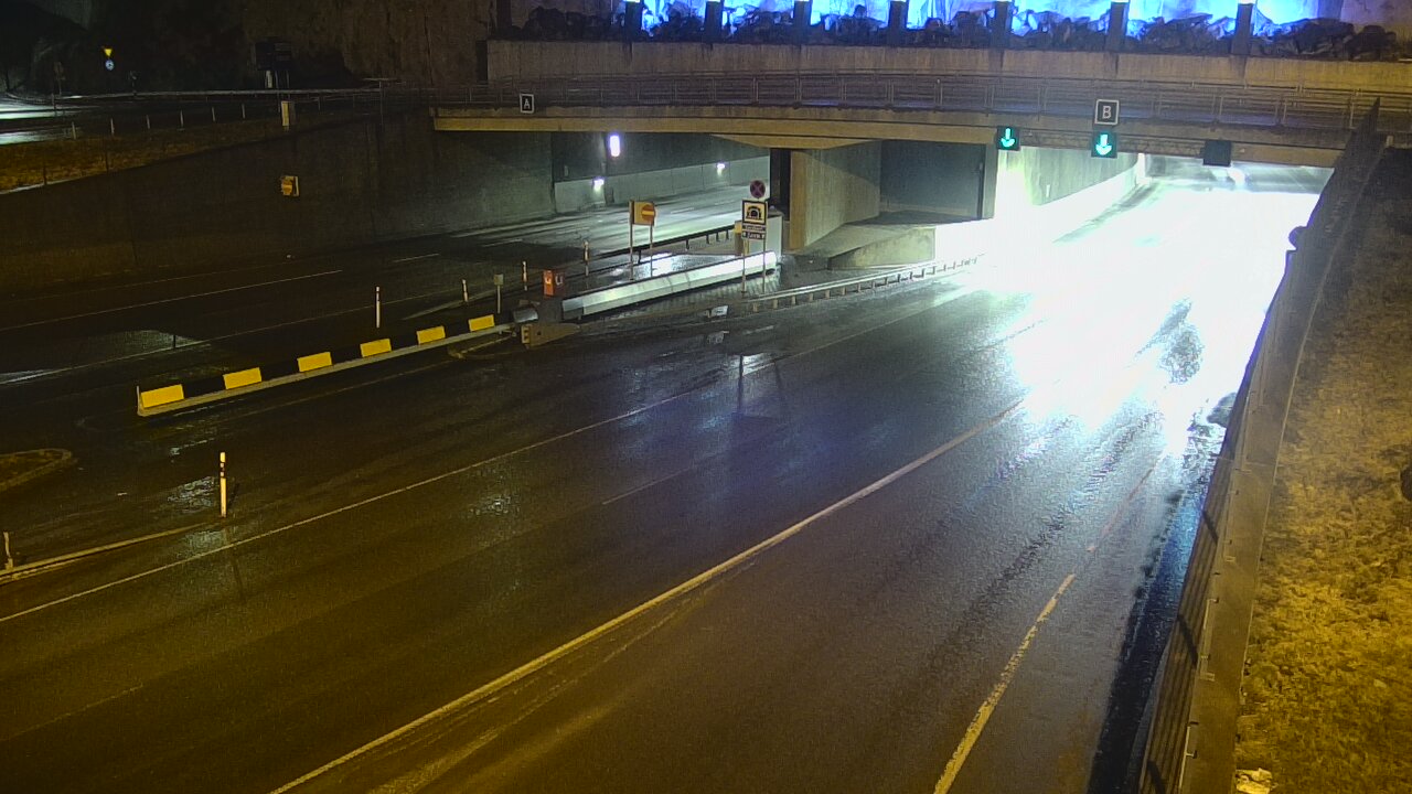 Kelikamerat Kuva Tie 12 Tampere, Rantatunneli puomi, itä, Tampere, Pirkanmaa