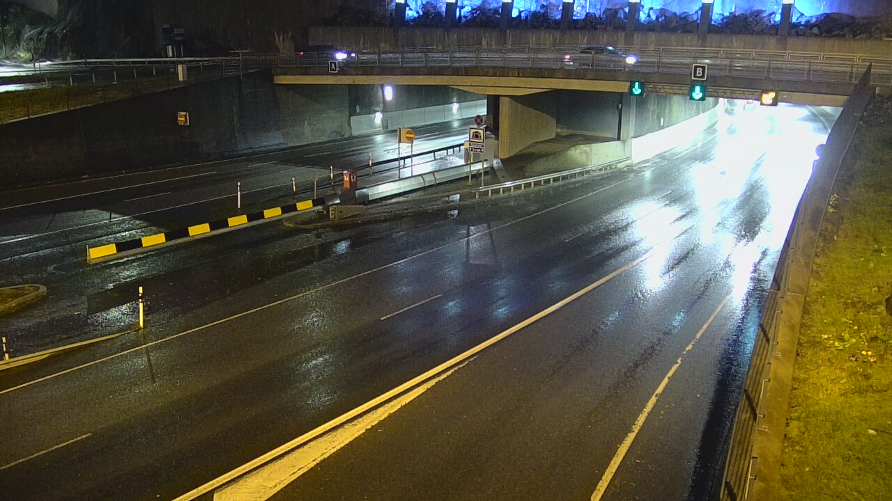 Kelikamerat Kuva Tie 12 Tampere, Rantatunneli puomi, itä, Tampere, Pirkanmaa