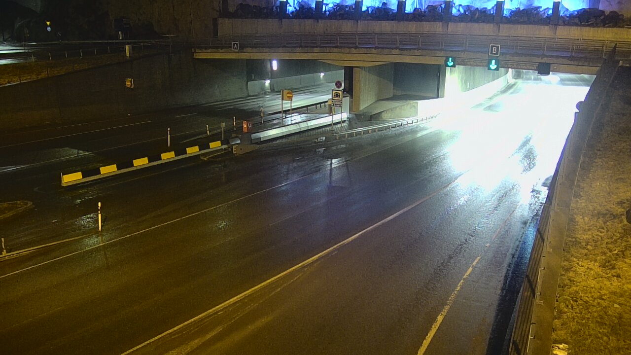 Kelikamerat Kuva Tie 12 Tampere, Rantatunneli puomi, itä, Tampere, Pirkanmaa