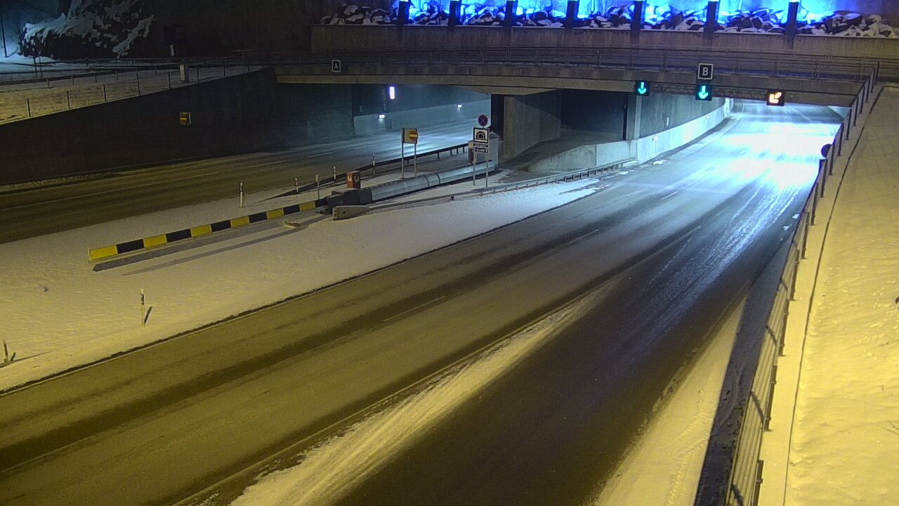 Kelikamerat Kuva Tie 12 Tampere, Rantatunneli puomi, itä, Tampere, Pirkanmaa