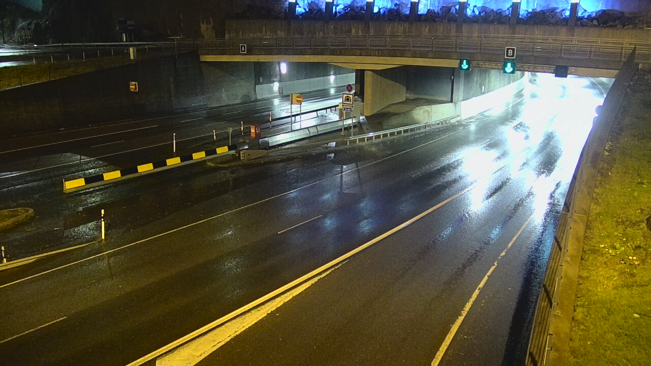 Kelikamerat Kuva Tie 12 Tampere, Rantatunneli puomi, itä, Tampere, Pirkanmaa