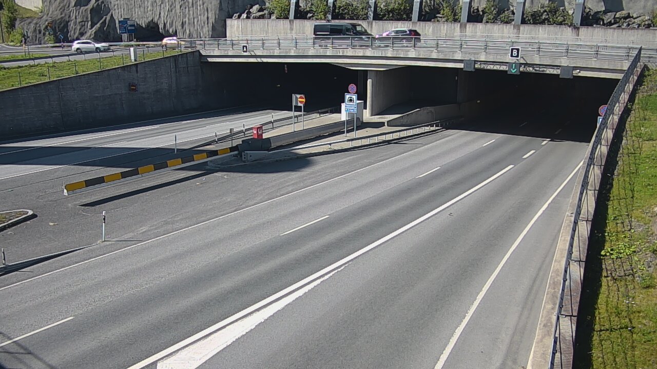 Kelikamerat Kuva Tie 12 Tampere, Rantatunneli puomi, itä, Tampere, Pirkanmaa