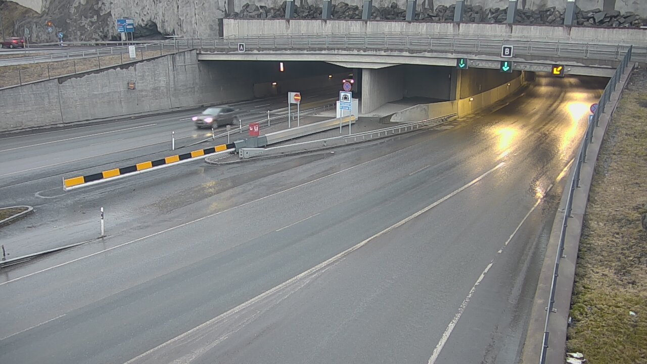 Kelikamerat Kuva Tie 12 Tampere, Rantatunneli puomi, itä, Tampere, Pirkanmaa