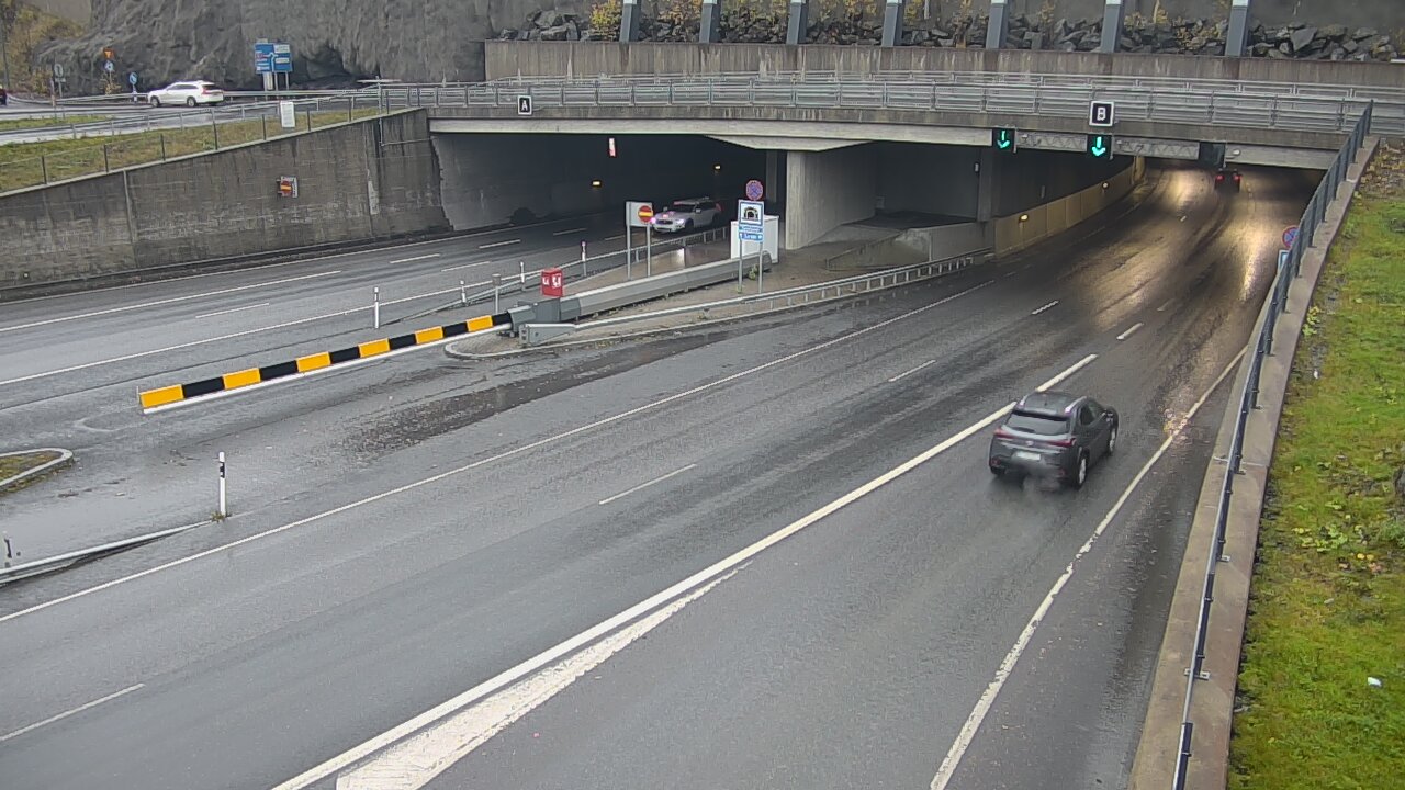 Kelikamerat Kuva Tie 12 Tampere, Rantatunneli puomi, itä, Tampere, Pirkanmaa