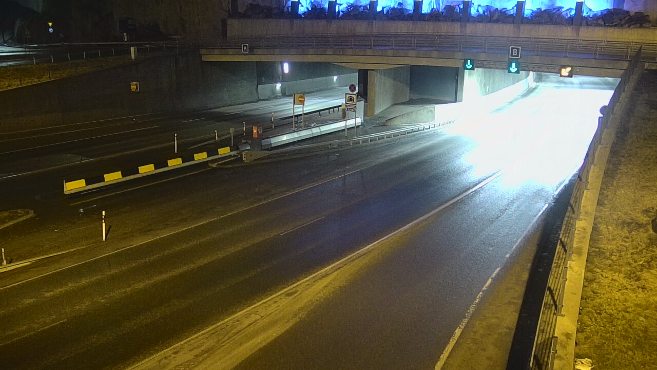 Kelikamerat Kuva Tie 12 Tampere, Rantatunneli puomi, itä, Tampere, Pirkanmaa