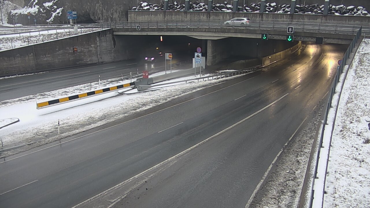 Kelikamerat Kuva Tie 12 Tampere, Rantatunneli puomi, itä, Tampere, Pirkanmaa