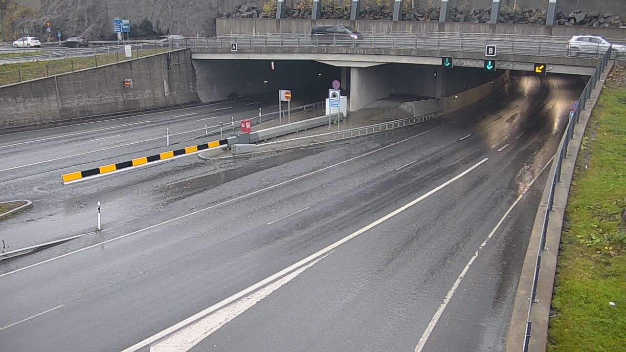 Kelikamerat Kuva Tie 12 Tampere, Rantatunneli puomi, itä, Tampere, Pirkanmaa