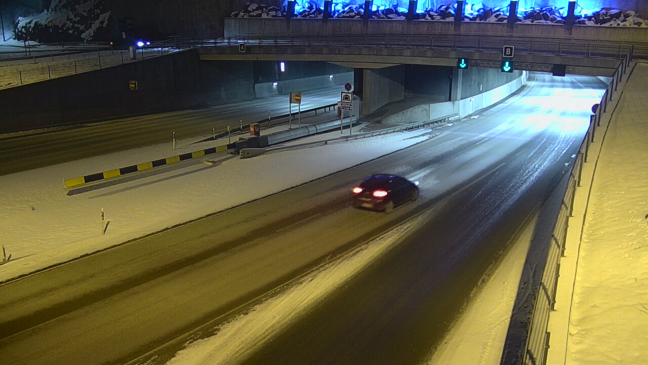 Kelikamerat Kuva Tie 12 Tampere, Rantatunneli puomi, itä, Tampere, Pirkanmaa