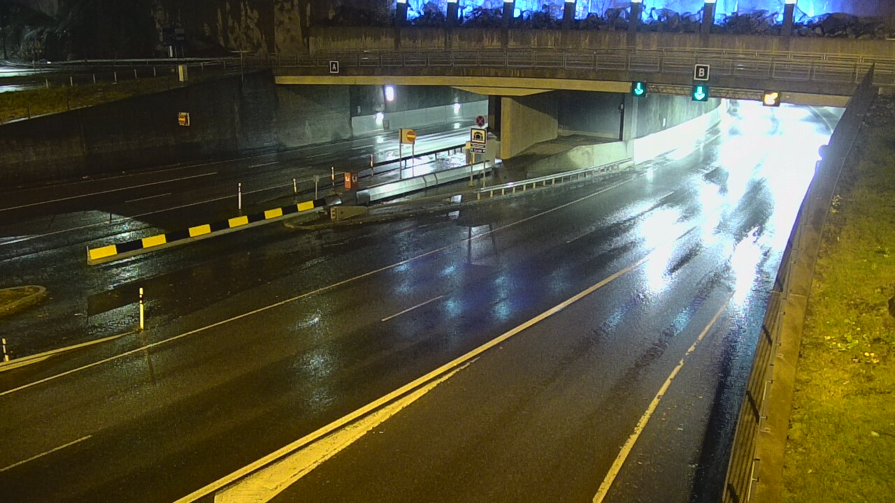 Kelikamerat Kuva Tie 12 Tampere, Rantatunneli puomi, itä, Tampere, Pirkanmaa