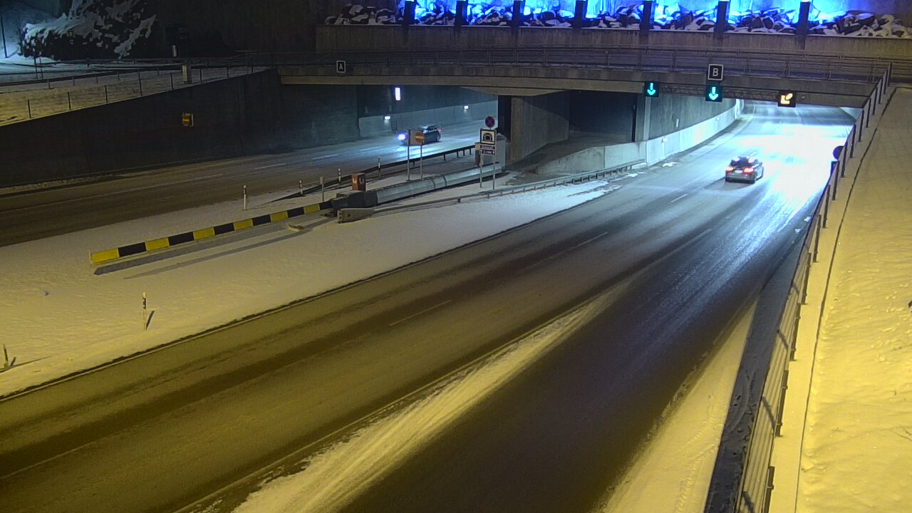 Kelikamerat Kuva Tie 12 Tampere, Rantatunneli puomi, itä, Tampere, Pirkanmaa