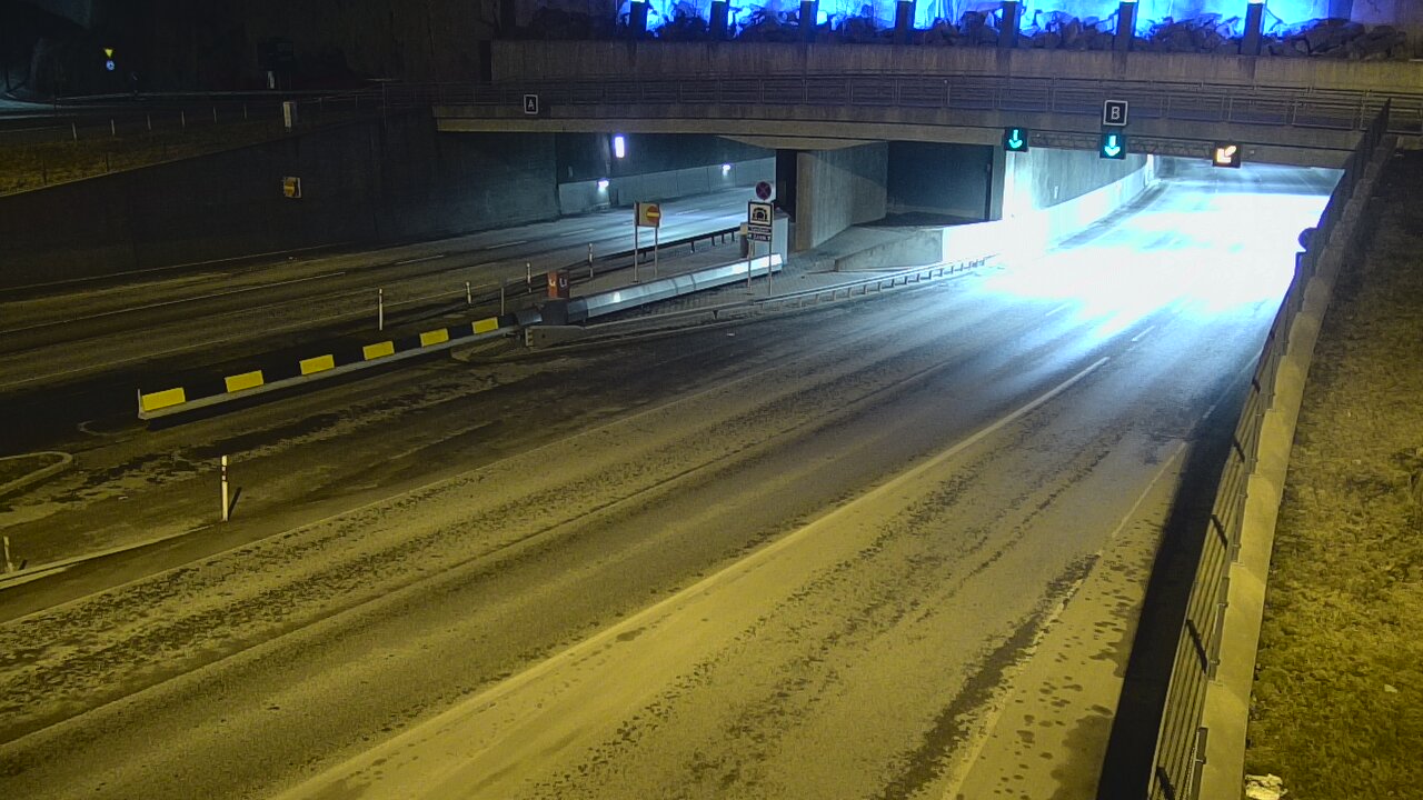 Kelikamerat Kuva Tie 12 Tampere, Rantatunneli puomi, itä, Tampere, Pirkanmaa