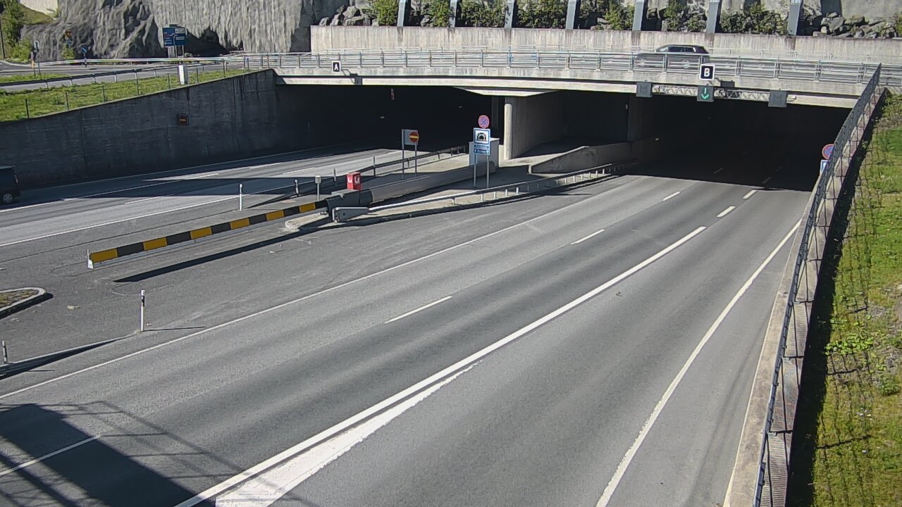 Kelikamerat Kuva Tie 12 Tampere, Rantatunneli puomi, itä, Tampere, Pirkanmaa