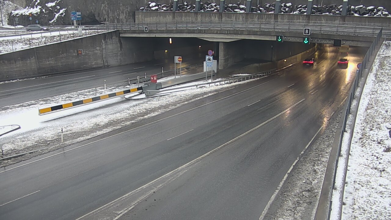 Kelikamerat Kuva Tie 12 Tampere, Rantatunneli puomi, itä, Tampere, Pirkanmaa