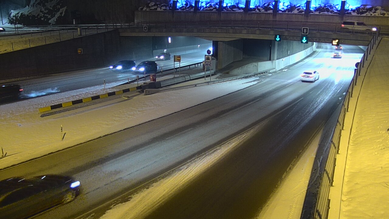 Kelikamerat Kuva Tie 12 Tampere, Rantatunneli puomi, itä, Tampere, Pirkanmaa