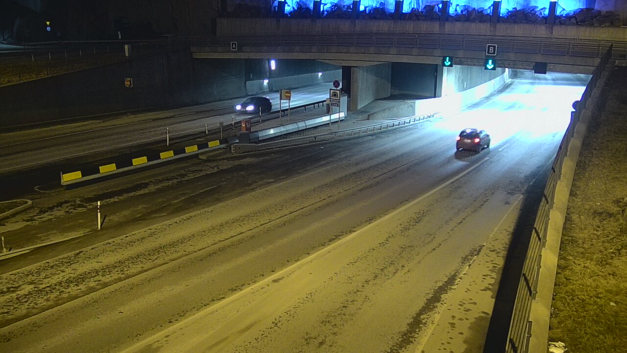 Kelikamerat Kuva Tie 12 Tampere, Rantatunneli puomi, itä, Tampere, Pirkanmaa