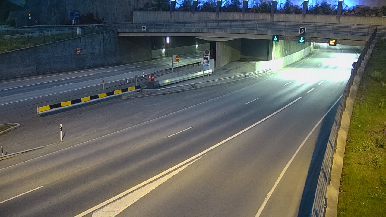 Kelikamerat Kuva Tie 12 Tampere, Rantatunneli puomi, itä, Tampere, Pirkanmaa